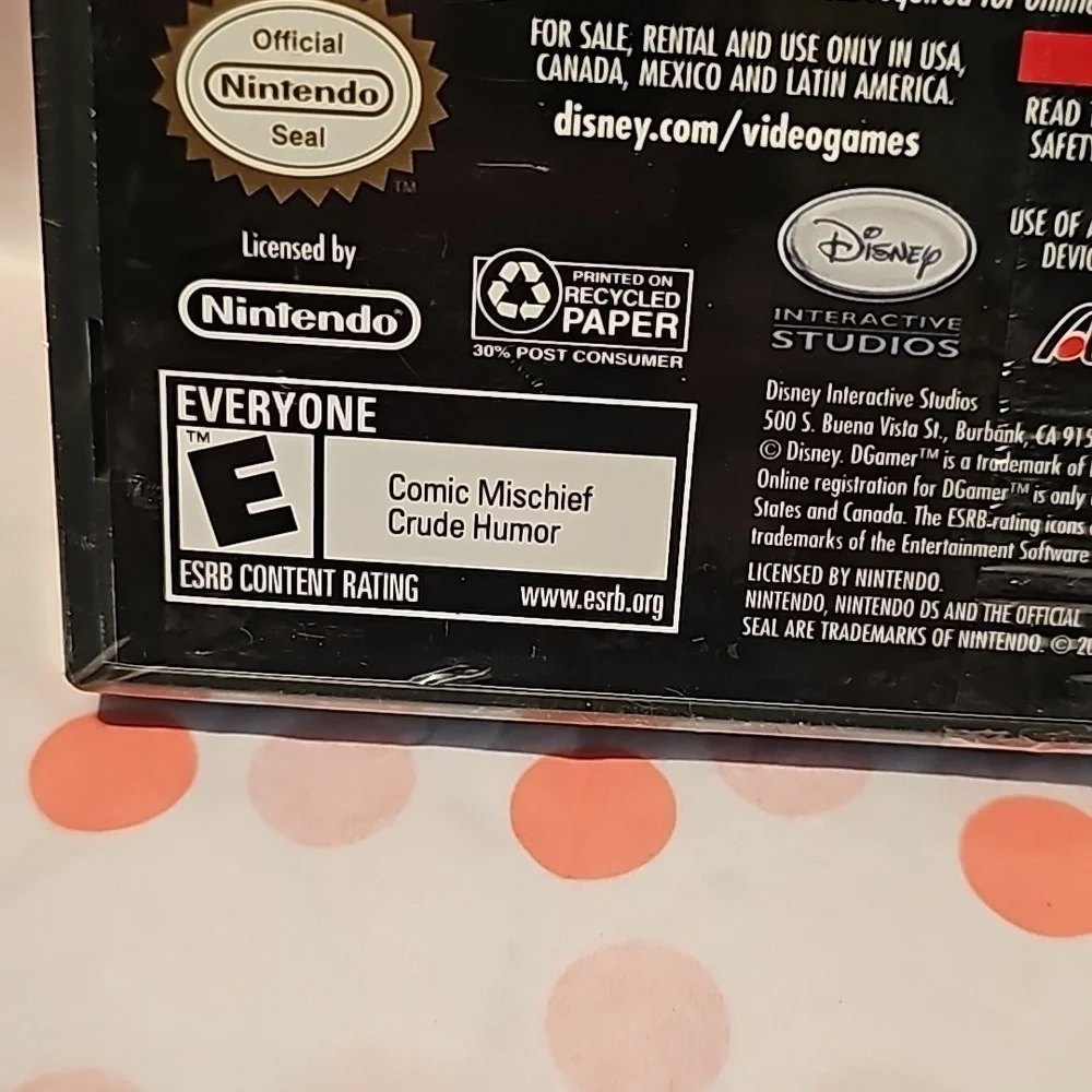 Nintendo DS NEW Disney Sonny With A Chance (So Random) FACTORY SEALED